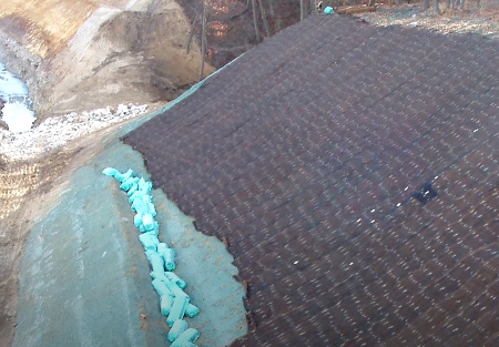 Erosion control blanket