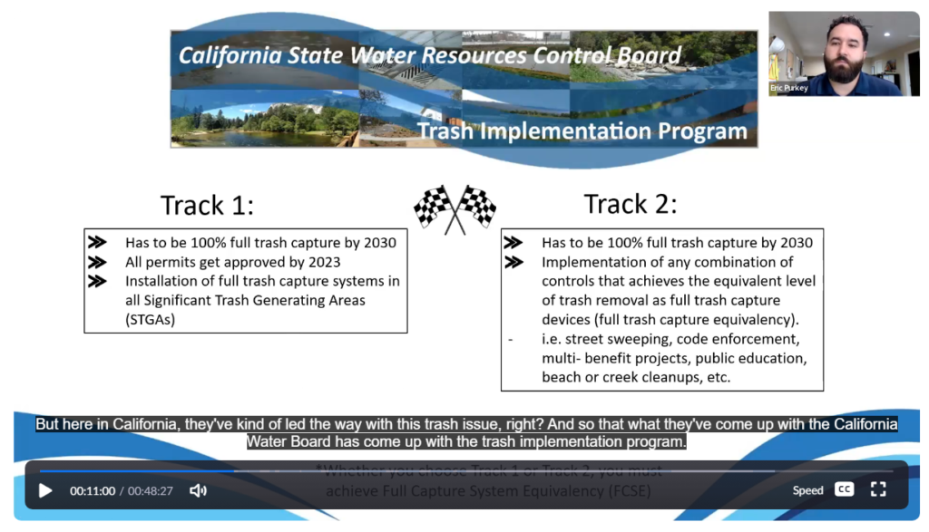 Trash Capture Webinar