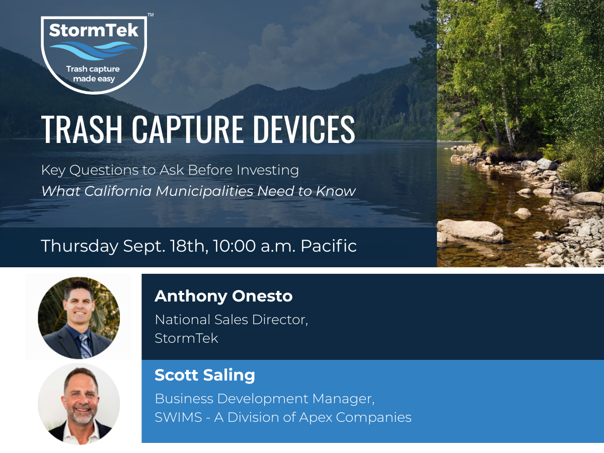 Upcoming StormTek webinar