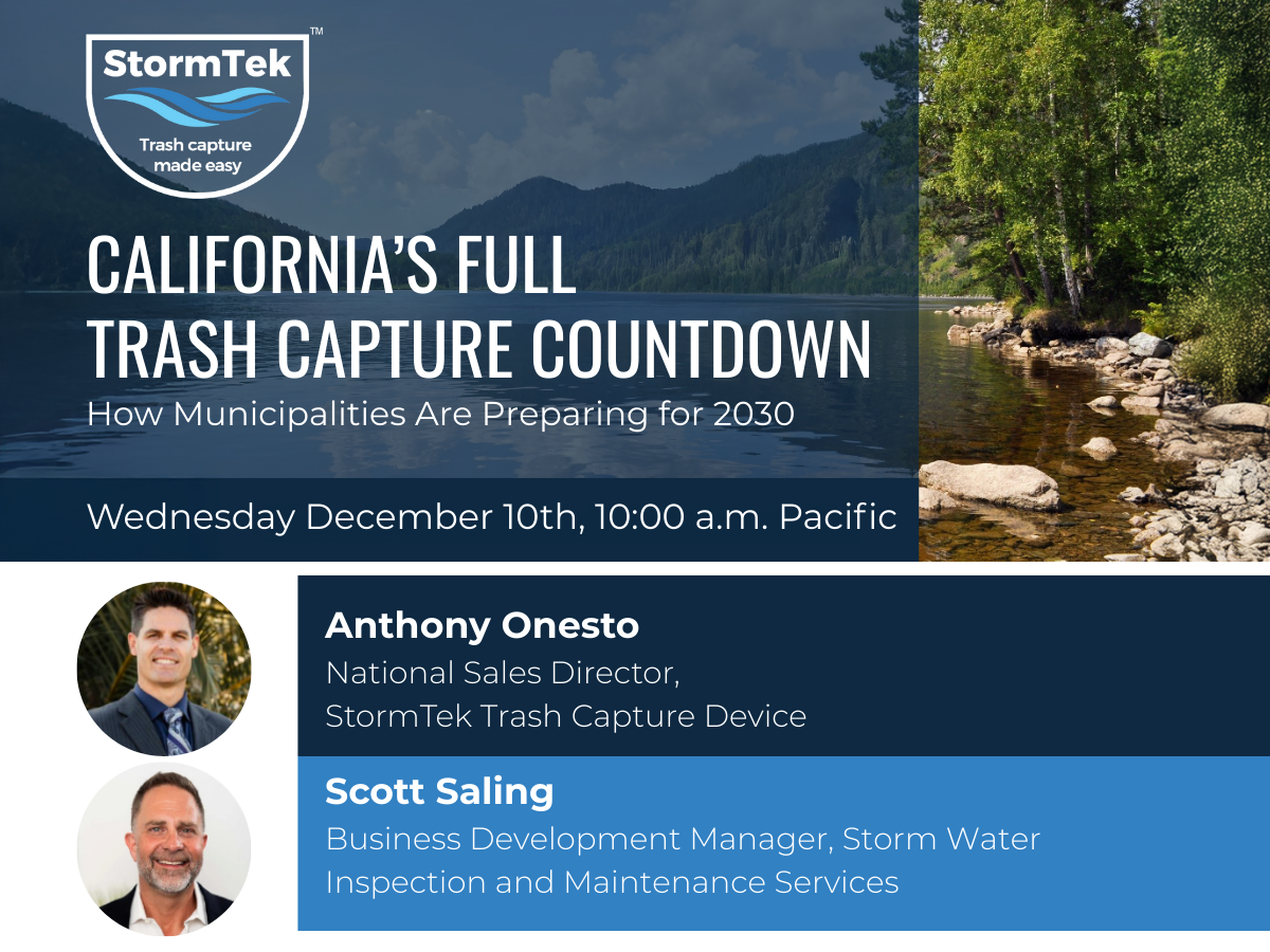 Trash Capture Webinar