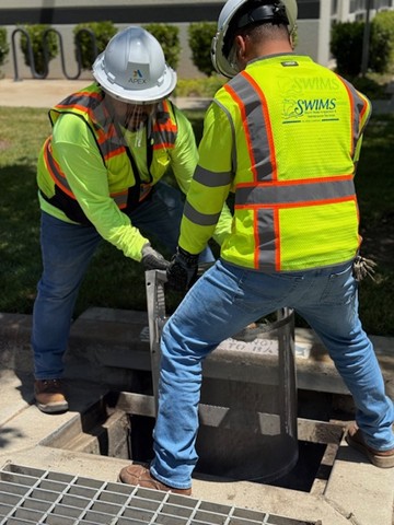 Descriptive phrase including primary keyword "trash capture device developer specification" and California location
